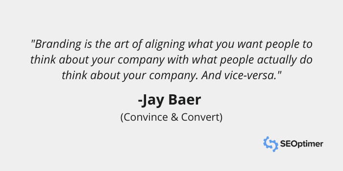 quote about branding